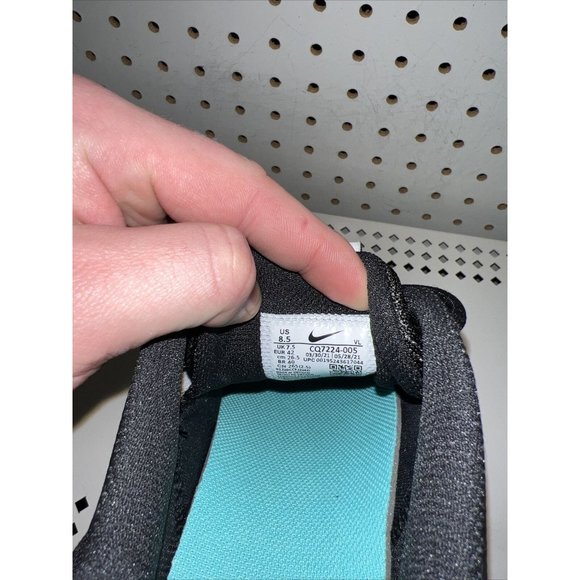 Nike Force Zoom Trout 7 Pro Mens Metal Baseball Cleats Size 8.5 Black White - Picture 8 of 8